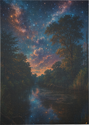 Starlit Canopy Puzzle